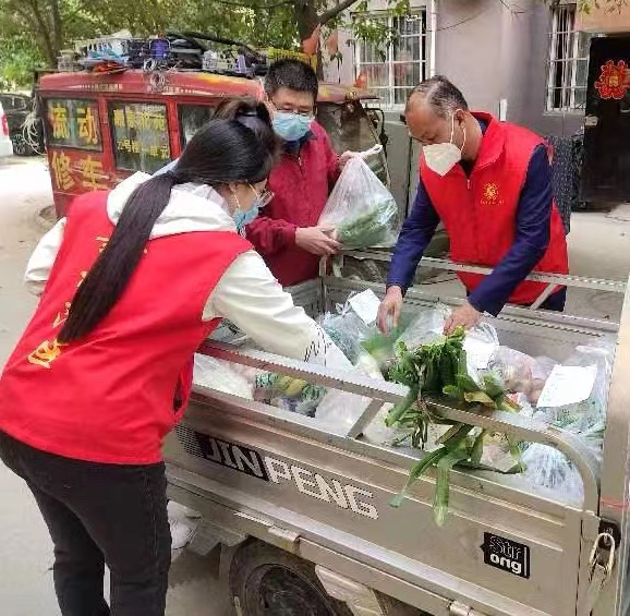 以实际行动践行二十大精神  开封市龙亭区疫情期间送真情